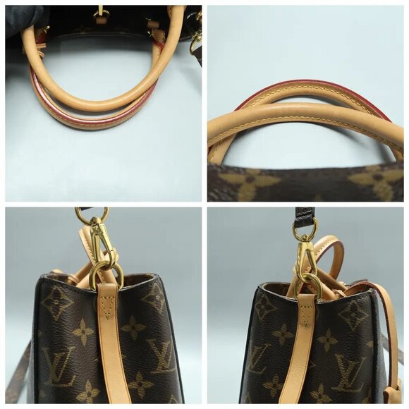 Louis Vuitton Montaigne Brown Monogram Canvas Satchel 1537-010525 - Picture 11 of 13